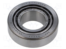 Bearing: tapered roller; Øint: 30mm; Øout: 62mm; W: 21.25mm
