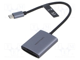 Card reader: memory; USB C plug; USB 3.0; SD; Communication: USB