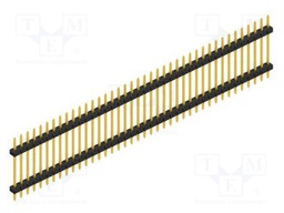 Connector: pin strips; pin header; male; PIN: 40; 2mm; THT; 1x40
