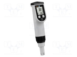 Meter: water analyzer; LCD; 0÷90°C; Accur: ±0.2°C; Dim: 195x36x40mm