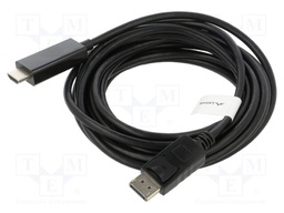 Adapter cable; DisplayPort 1.1; DisplayPort plug,HDMI plug; 5m