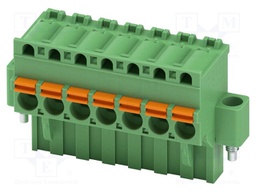 PCB connector, nominal cross section: 2.5 mm?, color: green,