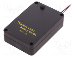 Holder; Leads: cables; Size: AA,R6; Batt.no: 3; Colour: black; 150mm