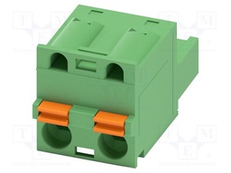 PCB connector, nominal cross section: 2.5 mm?, color: green,