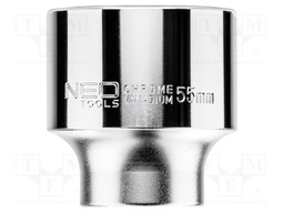 Socket; 6-angles,socket spanner; HEX 55mm; 3/4"