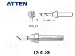 Tip; knife; 3mm; for  soldering iron; SP-H090,ST-9003D