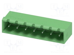 PCB headers, nominal cross section: 2.5 mm?, color: green, n