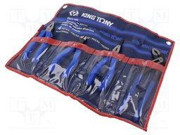 Kit: pliers; Pcs: 4; cutting,adjustable,universal; case