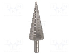 Drill bit; Ø: 4÷30mm; thin tinware; Ø10mm; Steps: 13