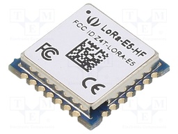 Module: transceiver; ADC,GPIO,I2C,SPI,SWD,UART; -136.5dBm; 22dBm