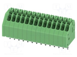 PCB terminal block, nominal current: 2 A, rated voltage (III