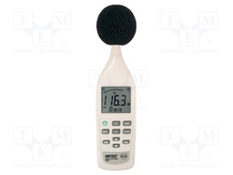 Meter: sound level; LCD 4 digits; Sound level meas: 25÷130dB