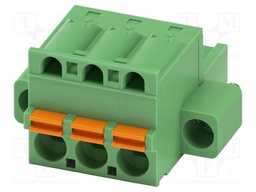 PCB connector, nominal cross section: 2.5 mm?, color: green,