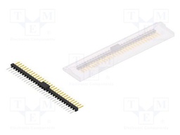 Connector: pin strips; pin header; male; PIN: 30; 2.54mm; SMT; 1x30