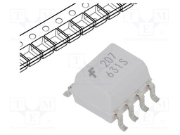 Optocoupler; SMD; Channels: 1; Out: transistor; 2.5kV; SO8