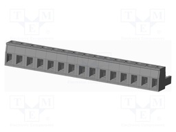 Connector: pluggable terminal block; plug; female; straight; grey