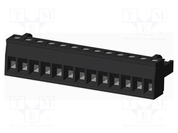 Connector: pluggable terminal block; plug; female; straight; 300V