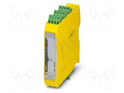 Safety Relay, Zero Speed, 24 VDC, DPST-NO, PSR-MM30 Series, DIN Rail, 6 A, Spring Cage
