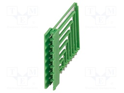 PCB headers, nominal cross section: 2.5 mm?, color: green, n