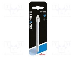 Drill bit; Ø: 5mm; Drill Bit: for glass