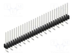 Connector: pin strips; pin header; male; PIN: 30; 1.27mm; SMT; 1x30