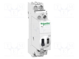 Relay: installation; bistable; SPDT + NO; Ucoil: 48VAC; 16A