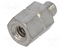 Threaded head screw; Thread len: 3mm; Thread: UNC4-40