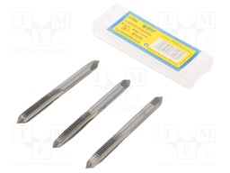 Kit: taps; Pcs: 3; Thread: M6; Pitch: 1