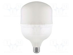 LED lamp; neutral white; E27; 220÷240VAC; 4320lm; 40W; 160°; 4000K