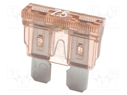 Fuse: fuse; 7.5A; 32VDC; automotive; 19.09mm; 19.09x5.12x18.87mm
