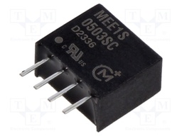Converter: DC/DC; 1W; Uin: 4.5÷5.5V; Uout: 3.3VDC; Iout: 303A; SIP