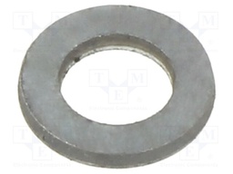 Washer; round; M6; D=12mm; h=1.6mm; steel; Plating: none