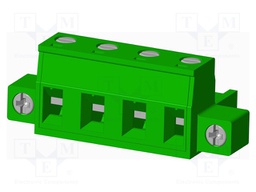 Connector: pluggable terminal block; plug; female; straight; 12A