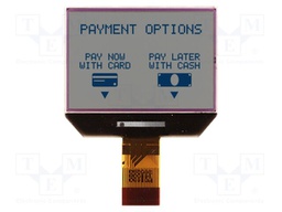 Display: LCD; 160x100; STN Positive; grey; 41.5x36x2.1mm; 3V