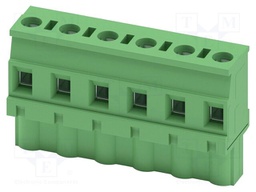 PCB connector, nominal cross section: 2.5 mm?, color: green,