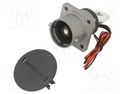 Connector: DC supply; female; screw; Mech.durability: 100cycles