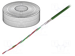 Wire: data transmission; chainflex® CFBUS.PVC; 4x2x0,15mm2; PVC