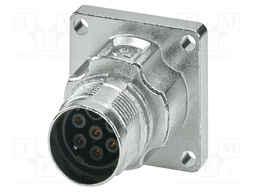 Connector: M17; socket; M17 PRO; PIN: 7; 630V; 14A; IP67; 6+PE