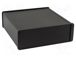 Enclosure: shielding; X: 165mm; Y: 160mm; Z: 55mm; aluminium; black
