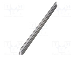 Heatsink: extruded; Y; universal; aluminium; L: 1000mm; W: 40mm; raw