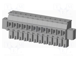 Connector: pluggable terminal block; plug; female; angled 90°