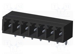 Connector: pluggable terminal block; socket; male; on PCBs