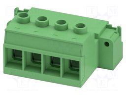PCB connector, nominal cross section: 35 mm?, color: green,