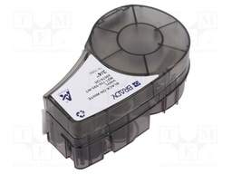 Tape; 19.1mm; 6.4m; white; Character colour: black