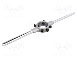 Wrenches for threading dies; cast zinc; Size: 25 x 9mm