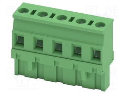 PCB connector, nominal cross section: 2.5 mm?, color: green,