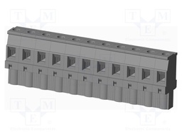 Connector: pluggable terminal block; plug; female; angled 90°