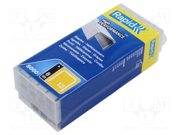8mm; TYP 13; Accessories: staples; 5000pcs.