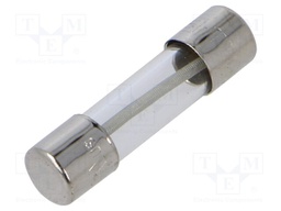 Fuse: fuse; time-lag; 0.16A; 250VAC; cylindrical,glass; 5.2x20mm