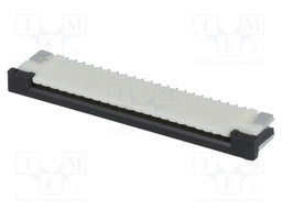 Connector: FFC (FPC); horizontal; PIN: 22; ZIF,top contacts; SMT